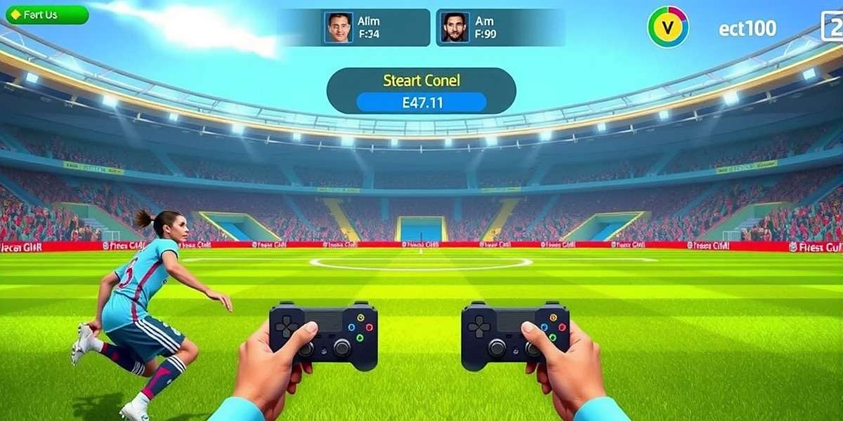 Fiesta Goal Getters - Authentic Gameplay Fiesta Goal Getters gameplay showing player controls and Indian stadium background